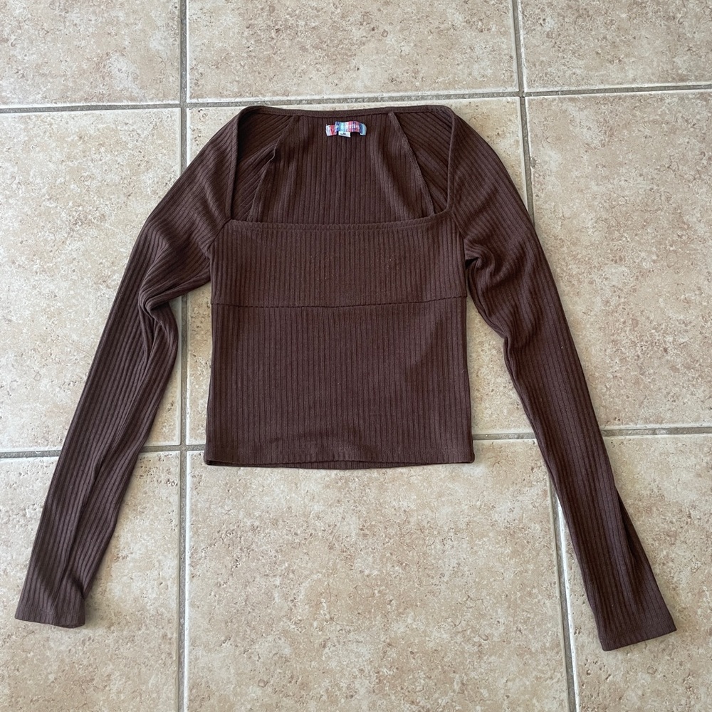 Urban Outfitters Orla Square Neck Top